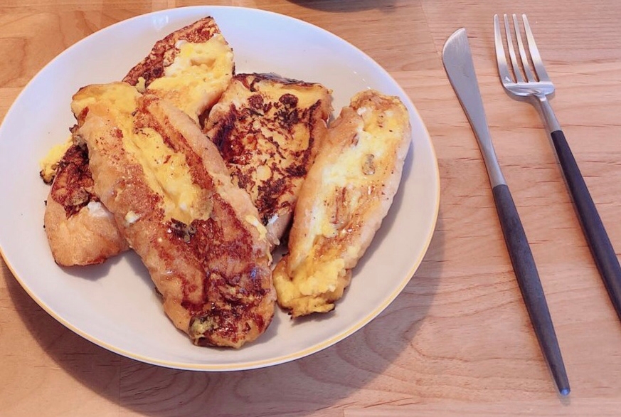 フライパン1つで簡単ランチ☆フレンチトースト