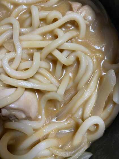 簡単カレーうどん