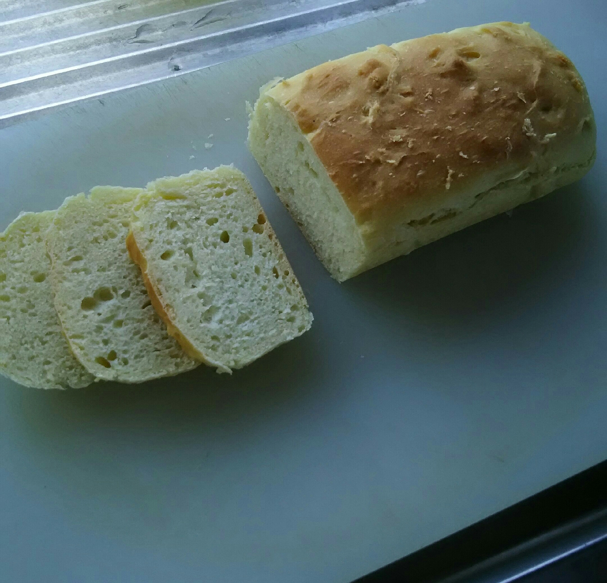 パウンドケーキ型のミニミニ食パン