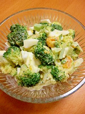 お弁当にもいいよ ブロッコリーと卵のマヨサラダ レシピ 作り方 By 75chan 楽天レシピ