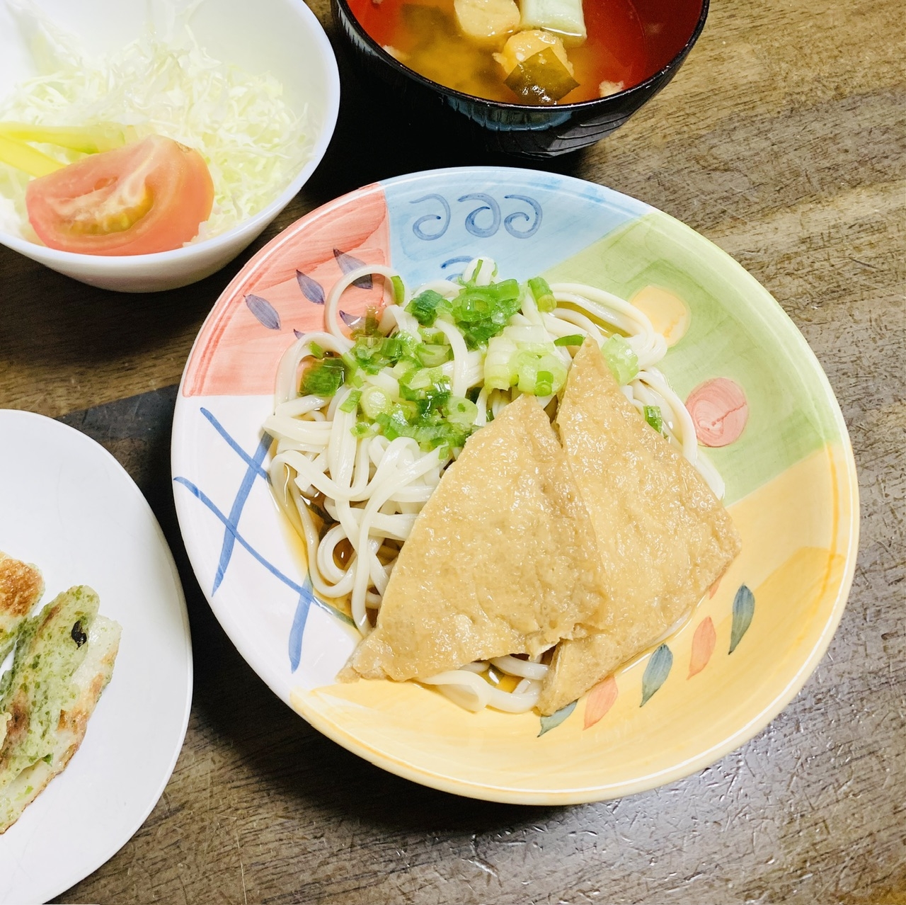 うどんレシピ　きつねうどん