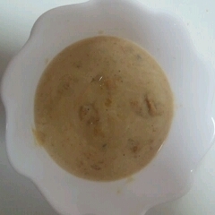 ミートソースで手抜きスープ(1)