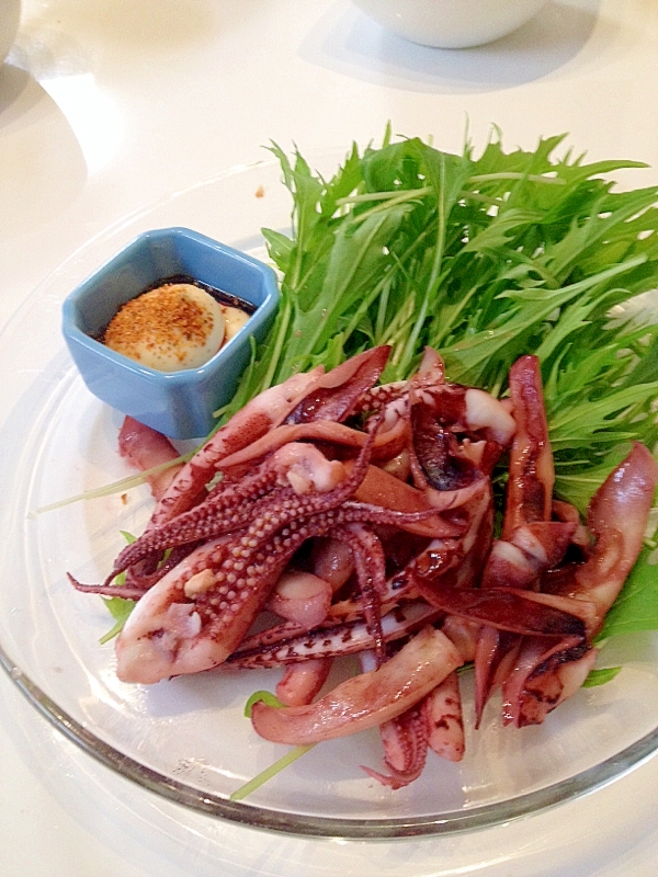 ふっくらプリプリイカの七味マヨネーズ醤油 レシピ 作り方 By とっこ 楽天レシピ