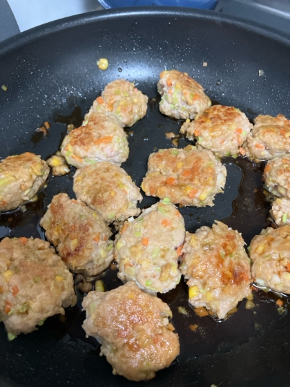 幼児食 お子ちゃま大好き甘辛つくね
