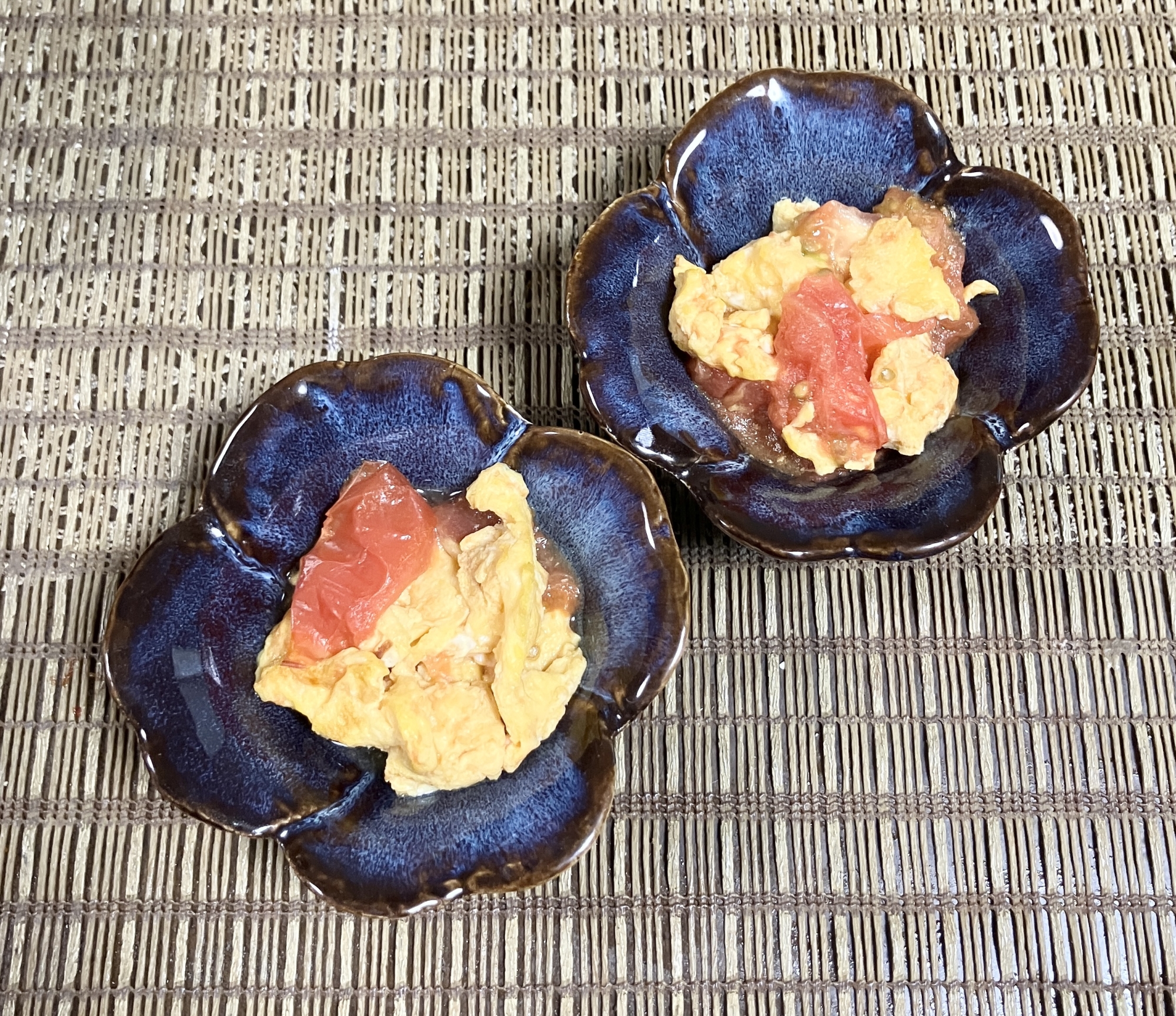 簡単⭐︎トマトと卵の中華炒め