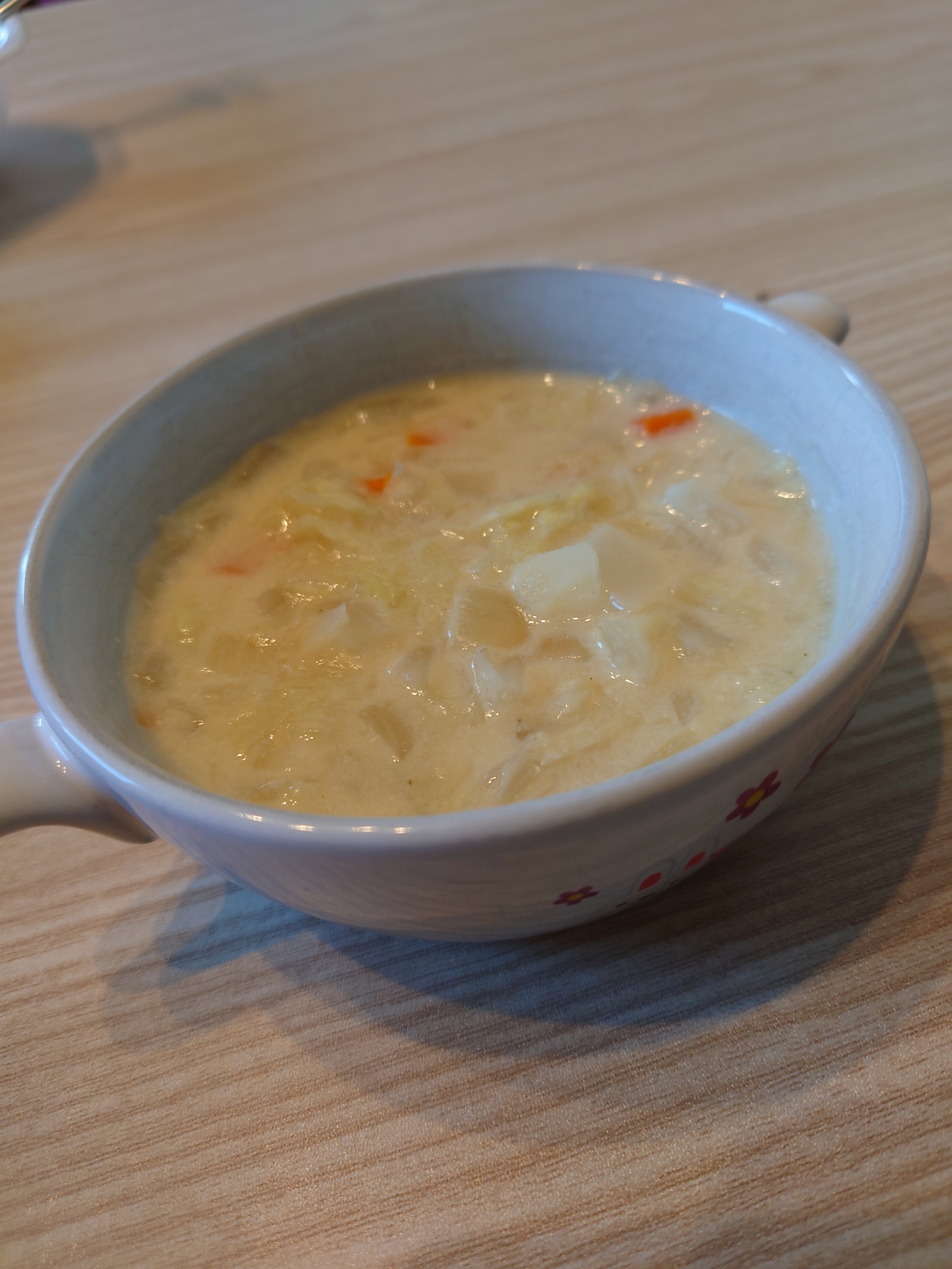 白菜のクリームスープ【幼児食】