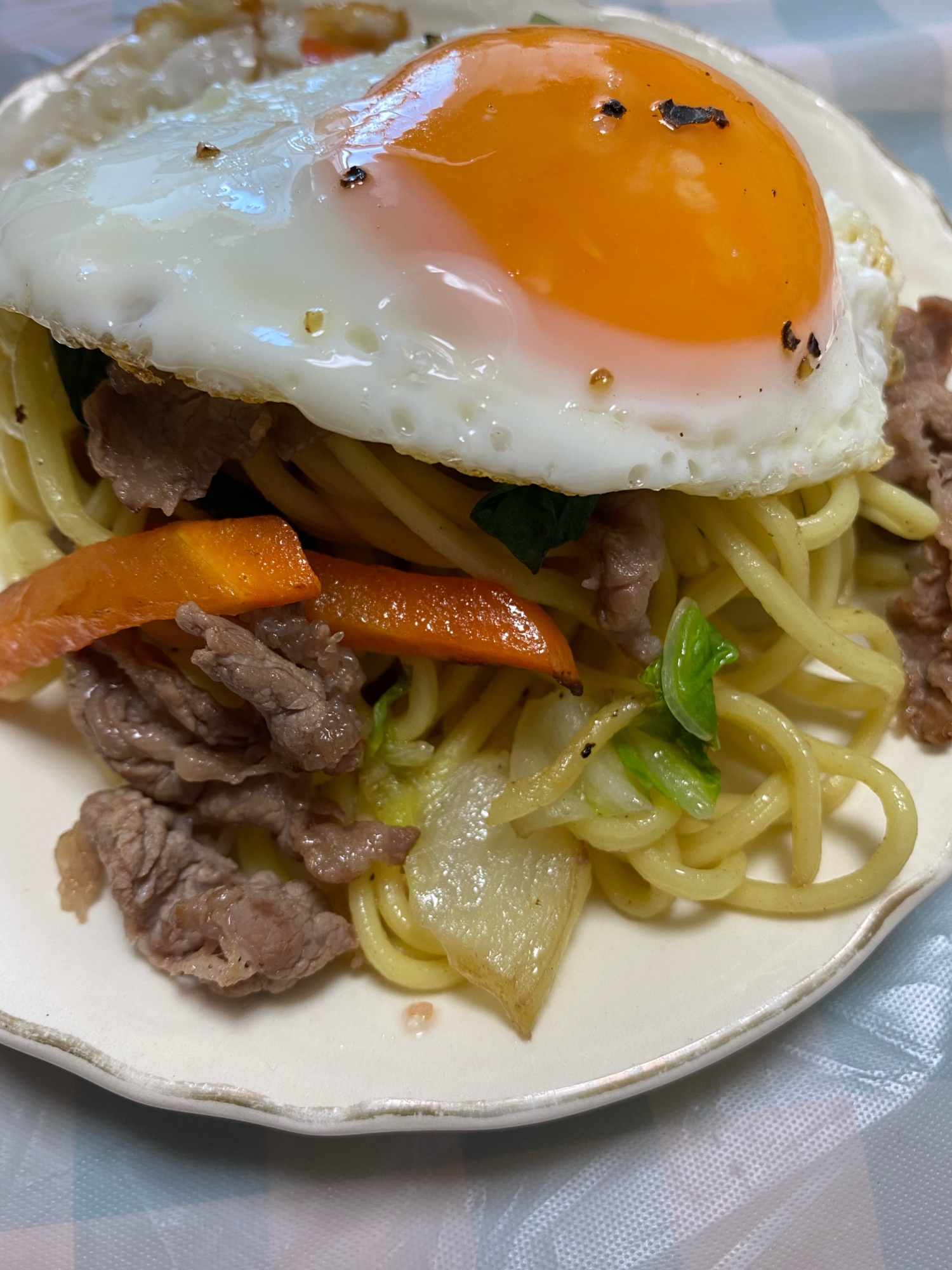 簡単塩焼きそば