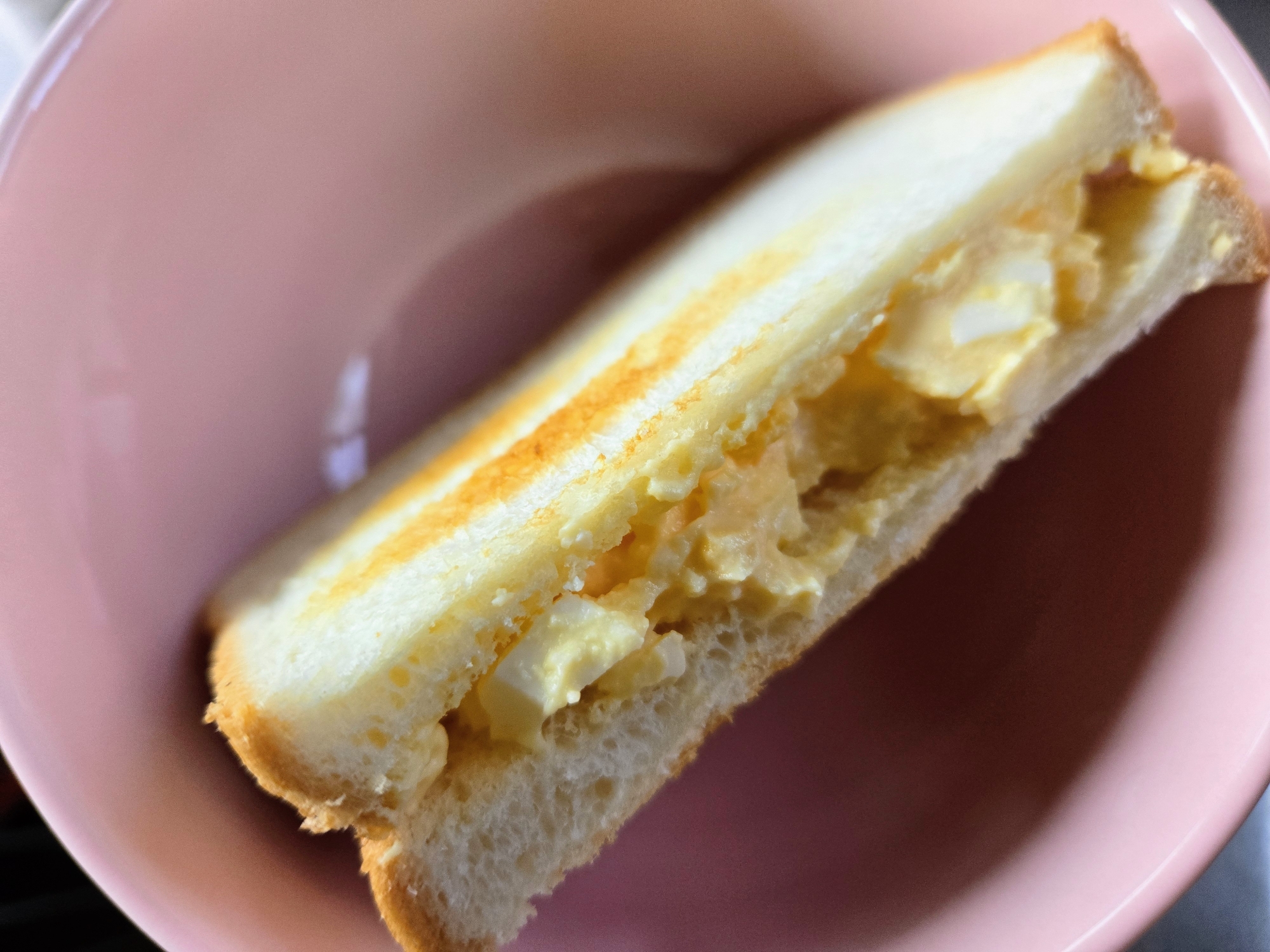 トーストのたまごサンド