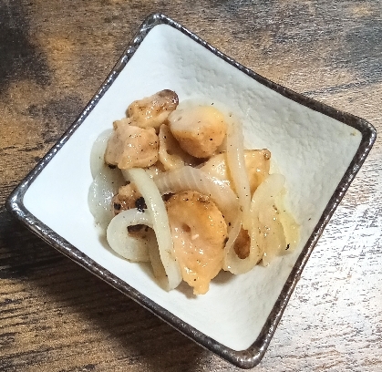 残った焼き鳥の炒め物