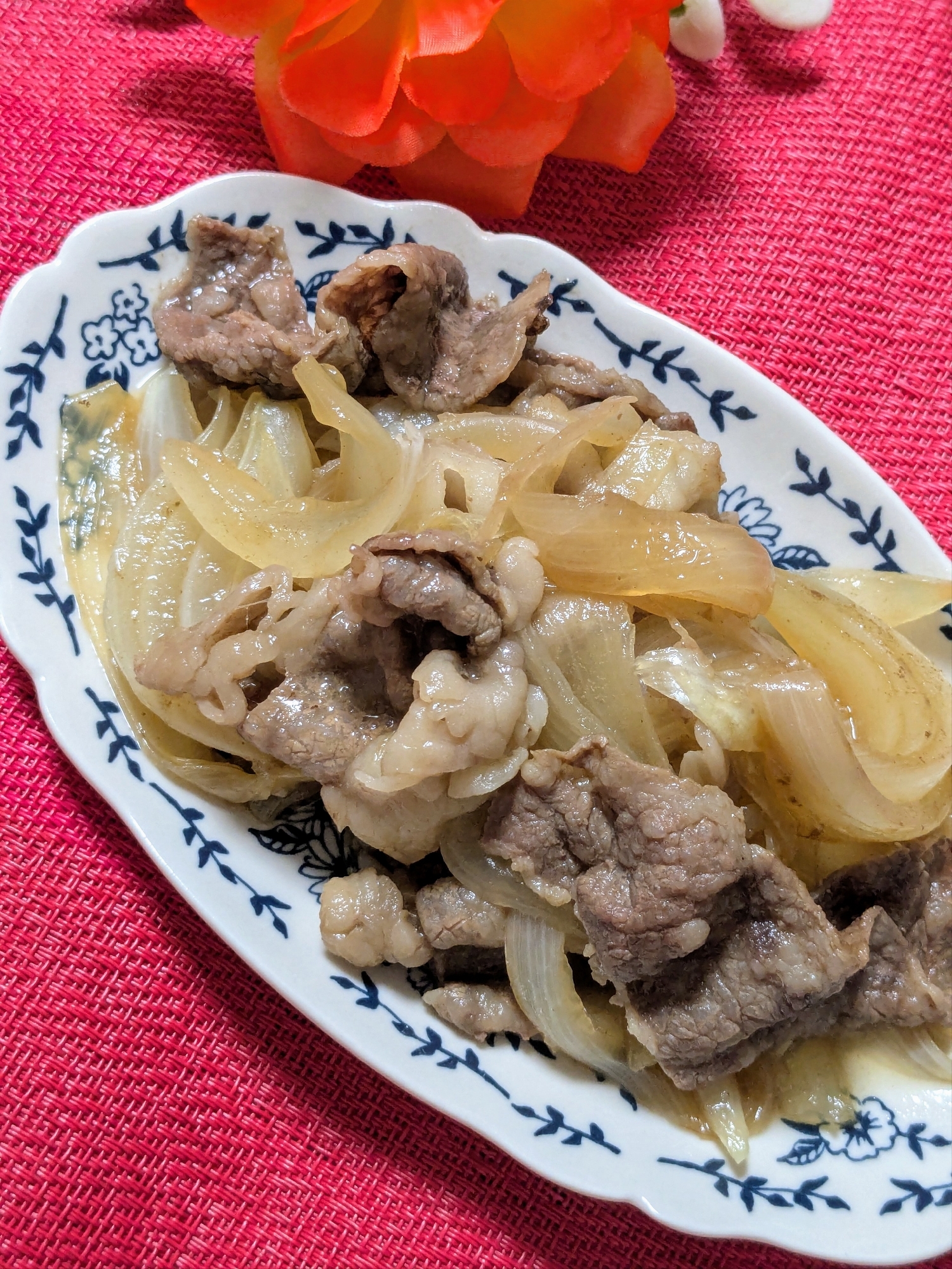 〜新玉ねぎと牛肉の牛皿〜