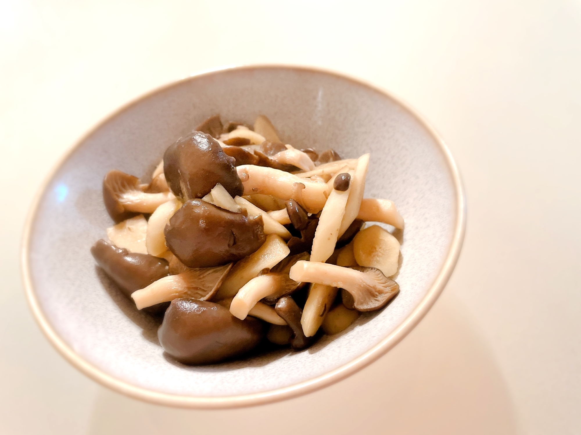 低カロリー！ヒラタケとごぼうのポン酢煮