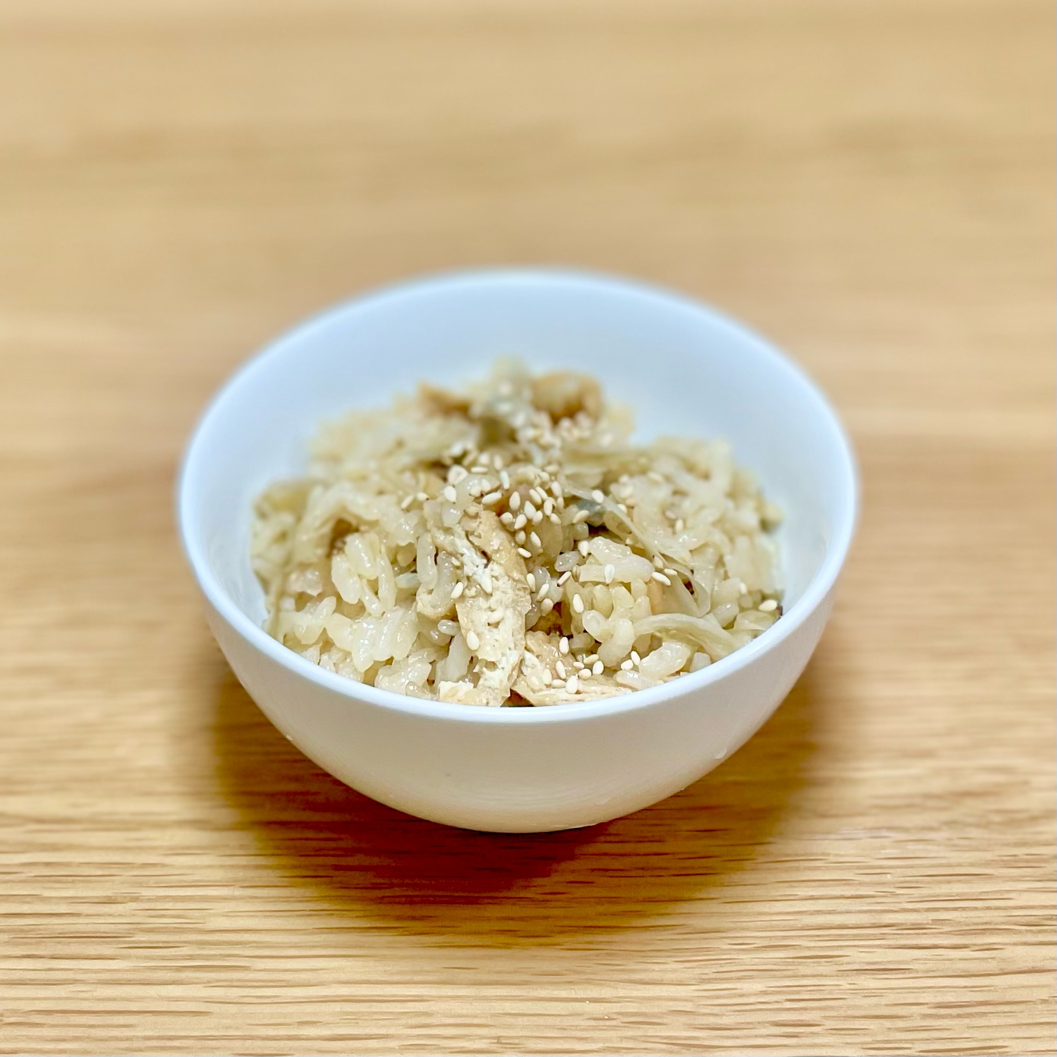ごぼうと油揚げの炊き込みごはん