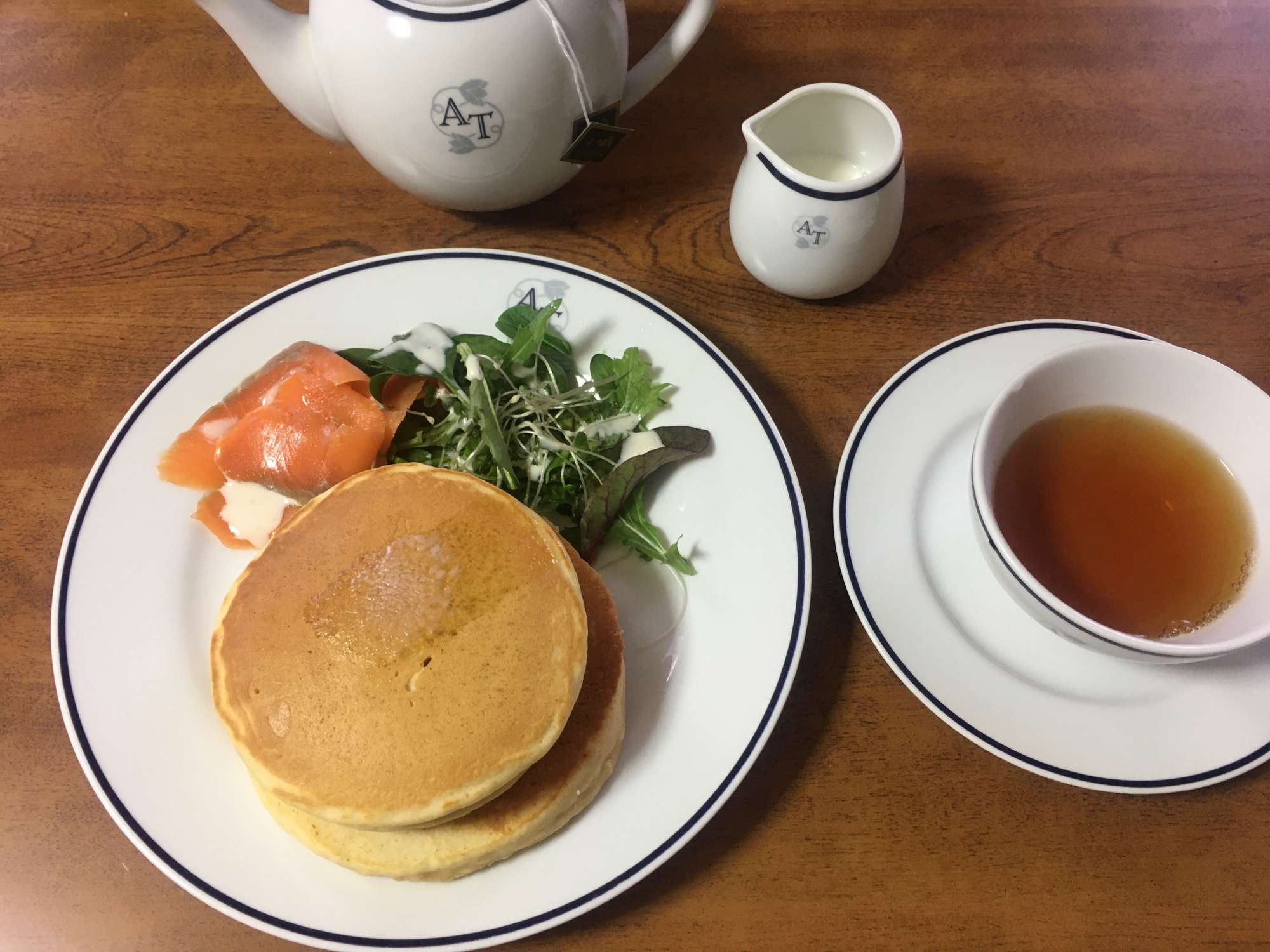 ほんのり甘いお食事パンケーキ