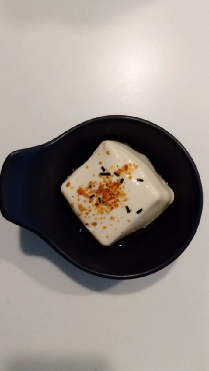 鰹節を切らしていたので、ふりかけのおかか味で代用。美味しくできました！