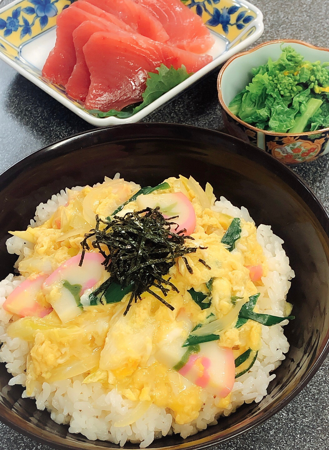 かまぼこと卵があれば！木の葉丼♪