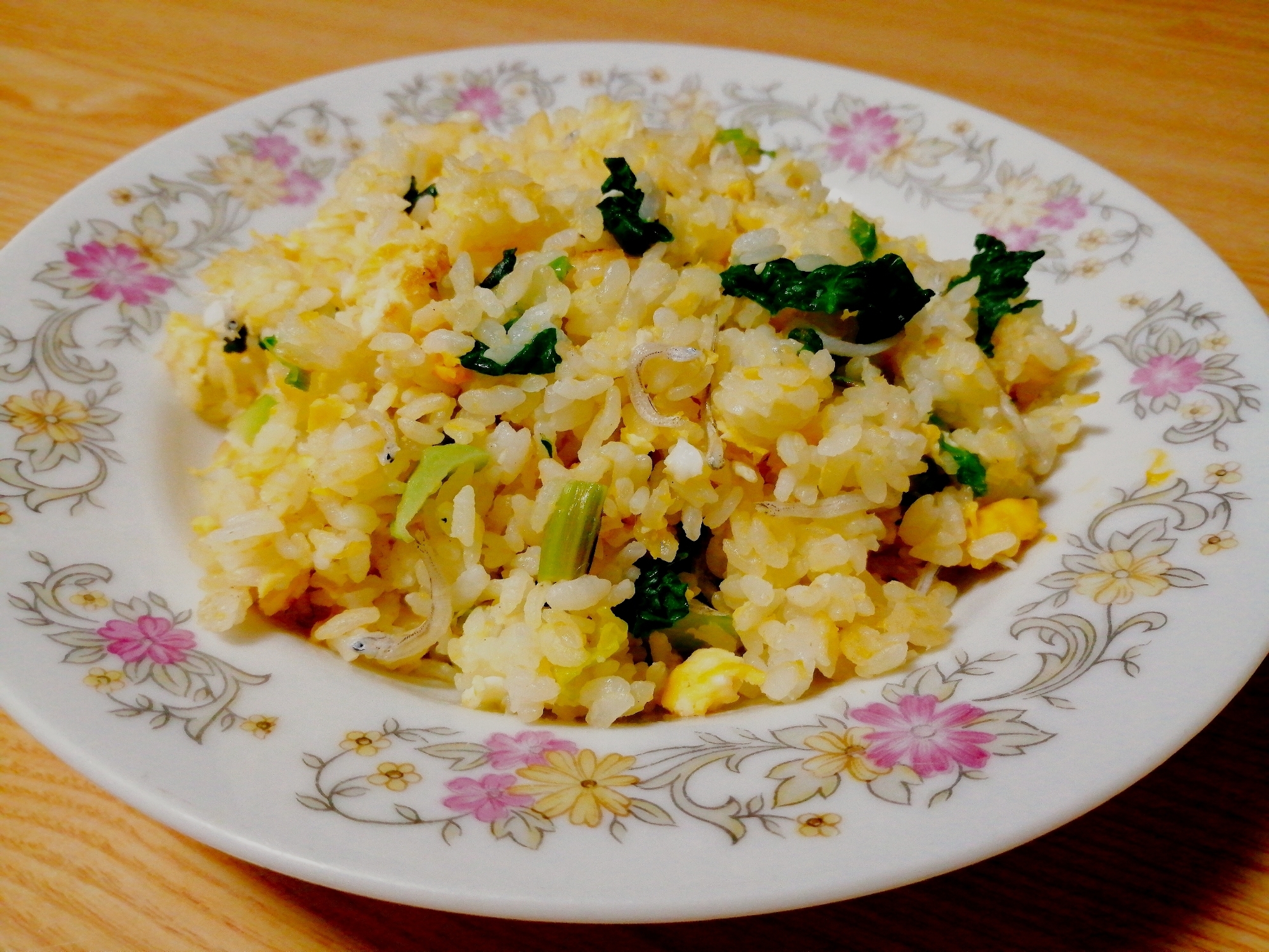 雪菜とちりめんじゃこの炒飯