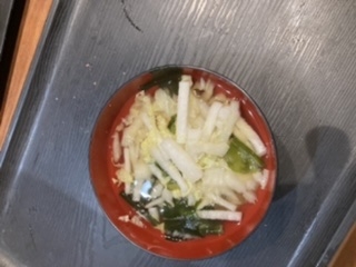 シイラの白菜と大根の鍋！