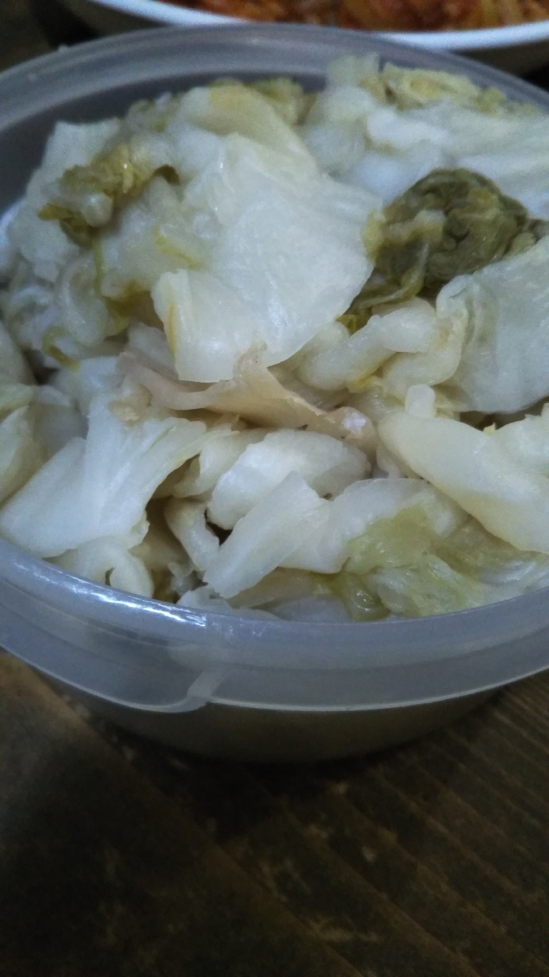 昆布と漬けた白菜のお漬物(*´∀｀)