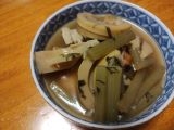 鶏肉と筍とふきの煮物