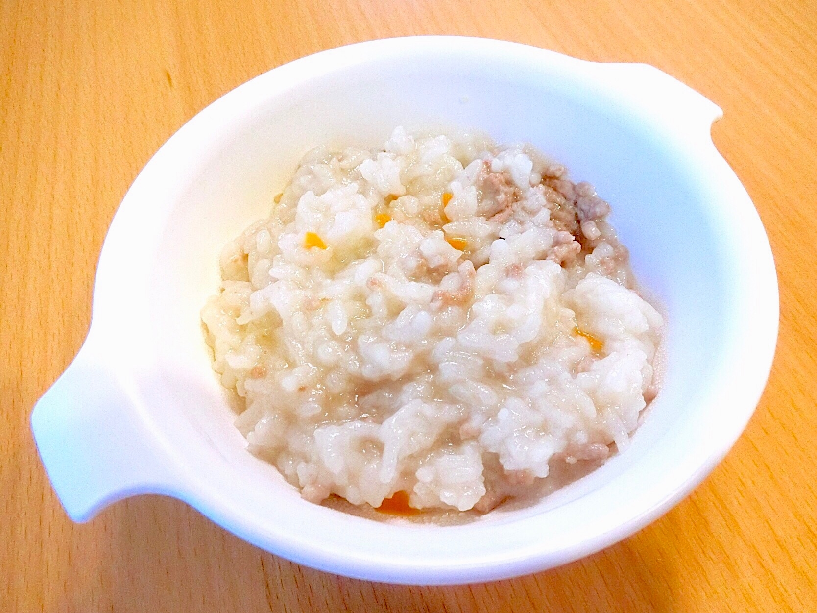 離乳食 後期 牛豚ひき肉とにんじんのおかゆ レシピ 作り方 By 安くて 早くて 美味しい 楽天レシピ 離乳食 後期 牛豚ひき肉とにんじんのおかゆ レシピ 作り方 By 安くて 早くて 美味しい 楽天レシピ