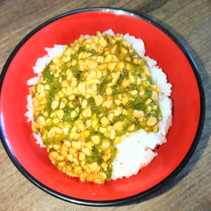 納豆めかぶ丼