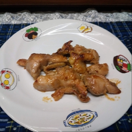 鶏手羽元の味噌焼き