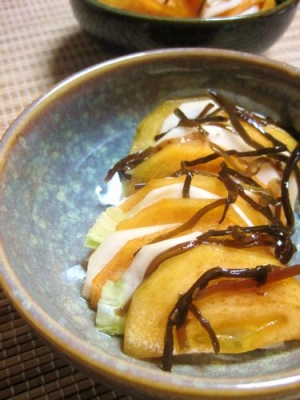 かぶき漬け 蕪と柿の漬物 レシピ 作り方 By yamat 楽天レシピ