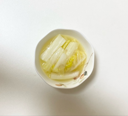 白菜と豆腐のお味噌汁