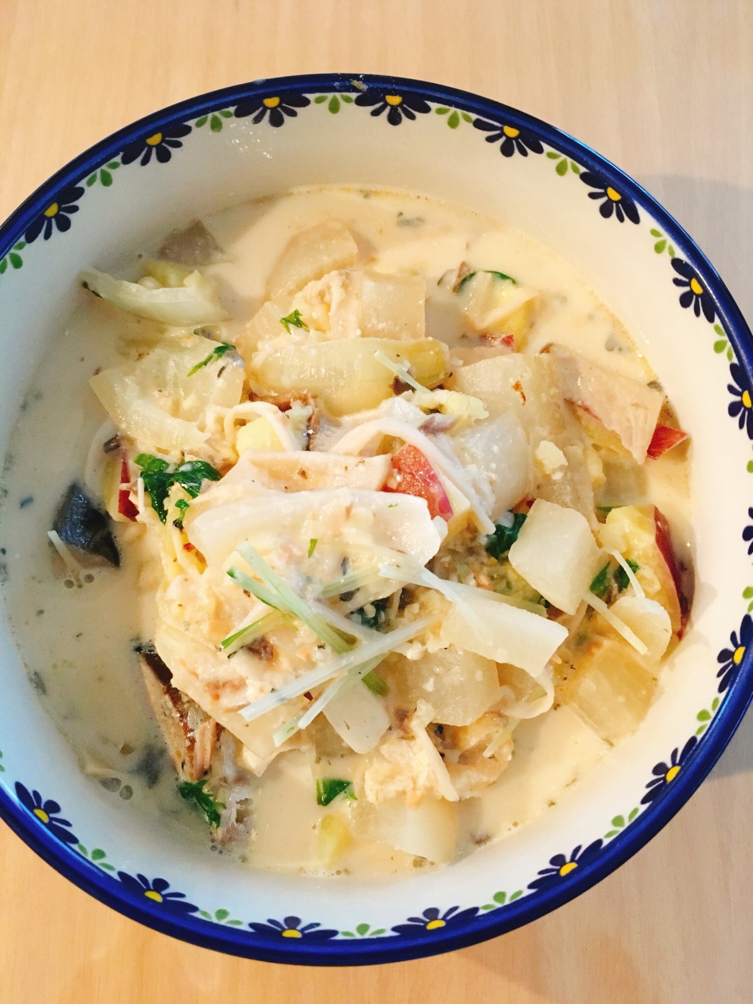 ダイエット ミルクスープ サバ缶味噌ver レシピ 作り方 By Uucha 楽天レシピ