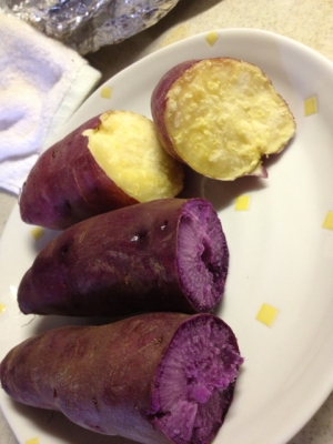 オーブンでじっくりホクホク焼き芋