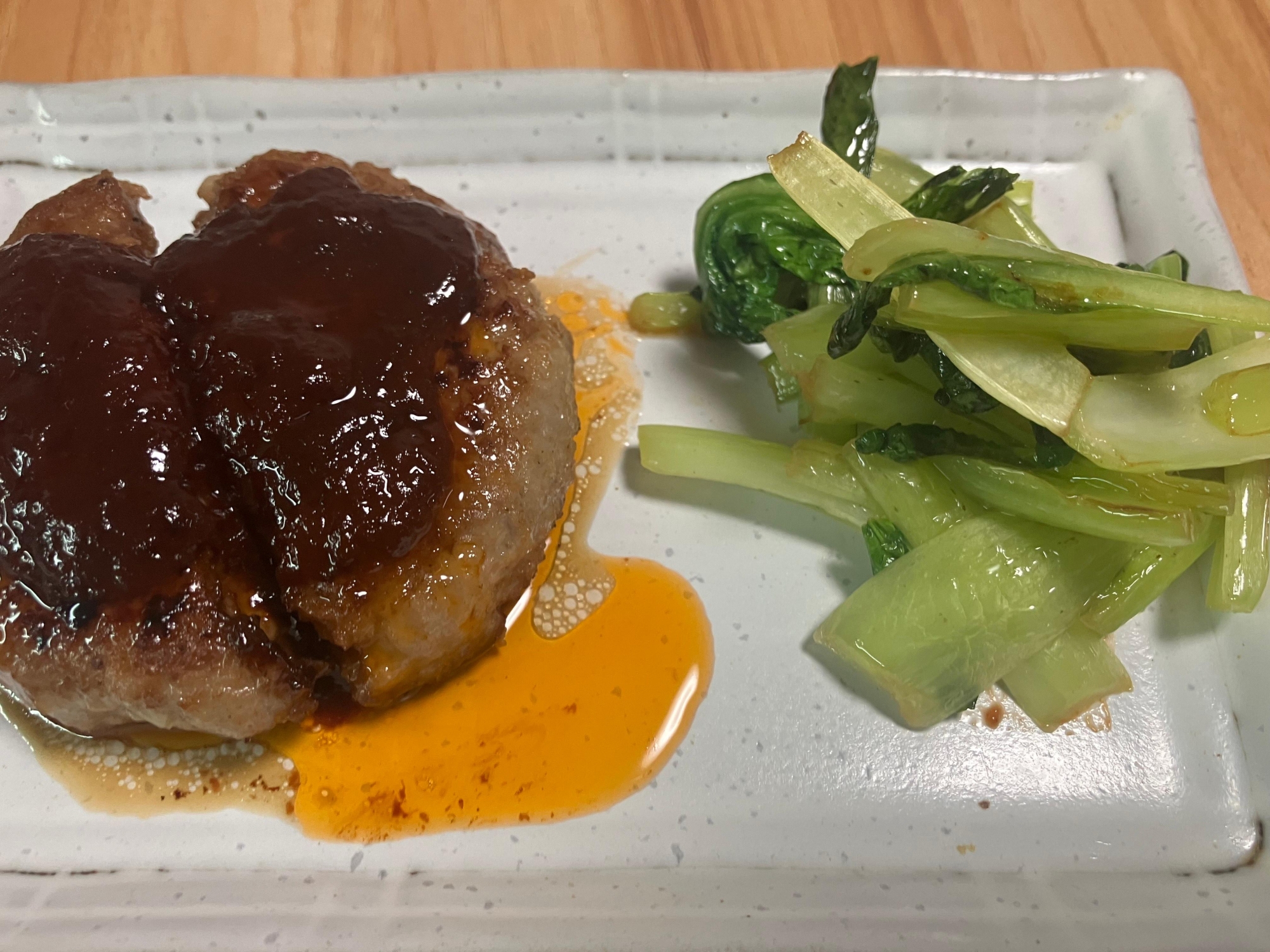 小松菜のバターソテー