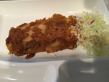 鱈のカレーパン粉焼き 簡単おかず 白身魚