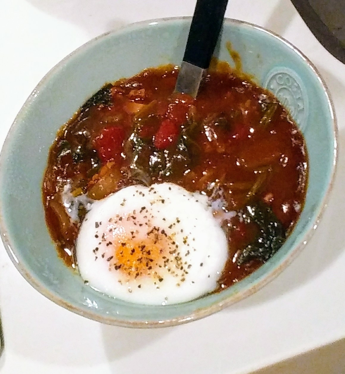 トマト缶でヘルシーカレー♡