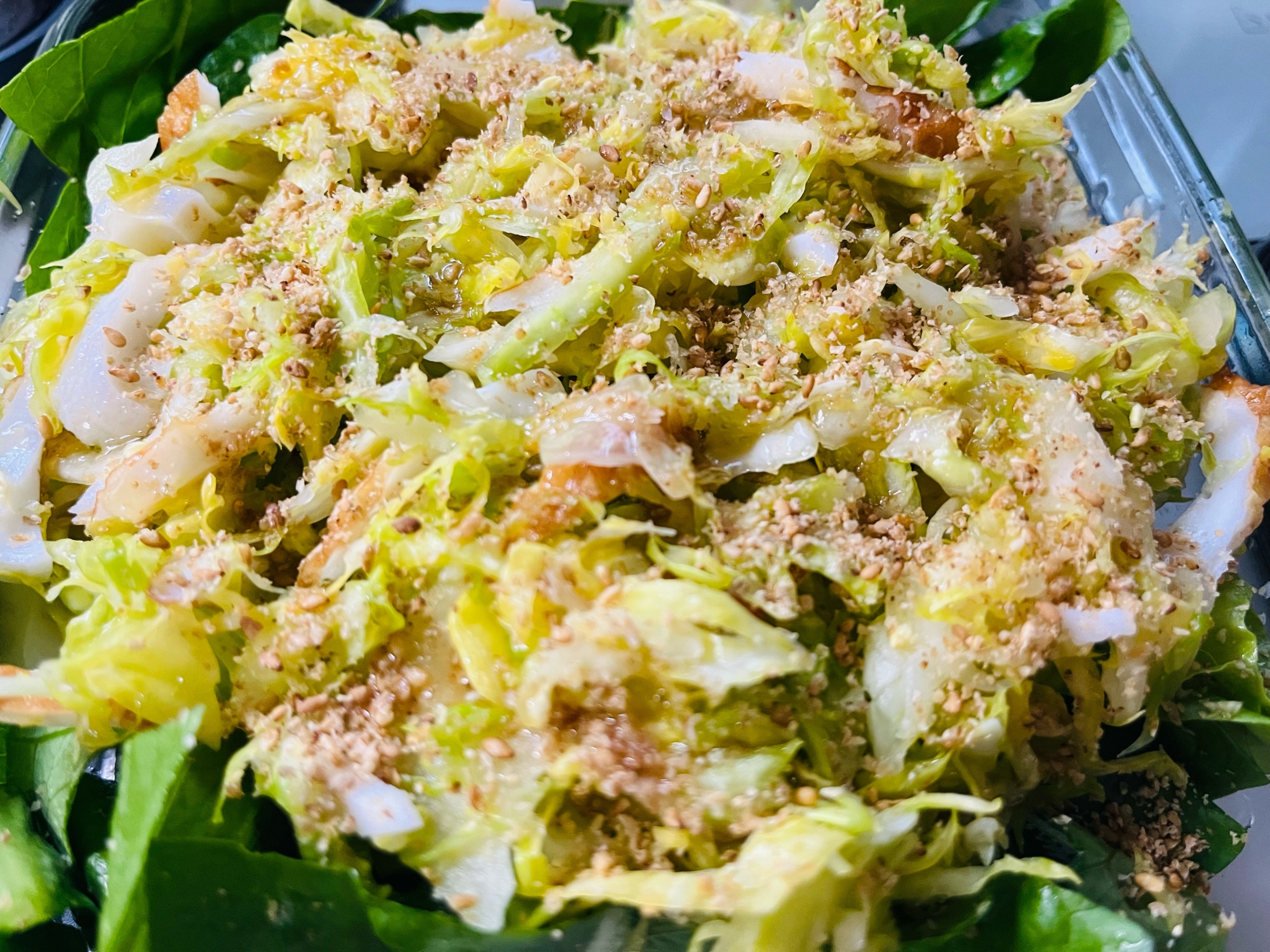 キャベツとちくわのナムル