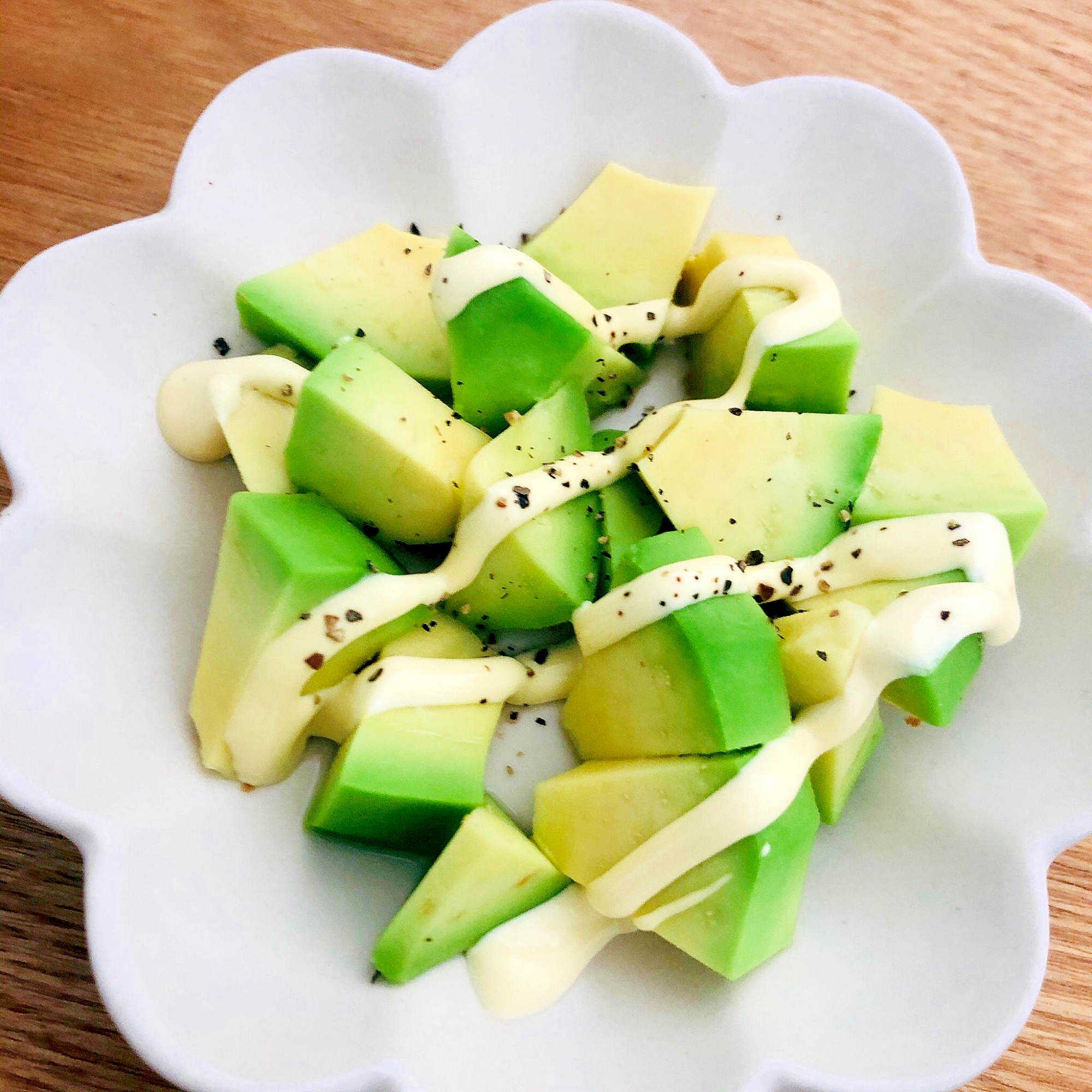 アボカドのマヨ黒コショウ レシピ 作り方 By さくらぐみ 楽天レシピ