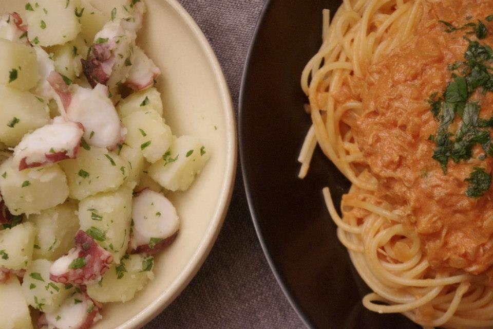 イタリアで食べた味♪蛸とじゃがいものサラダ