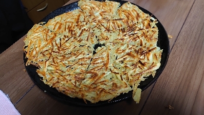 材料はじゃが芋だけ☆切って焼くだけ簡単！ロスティ