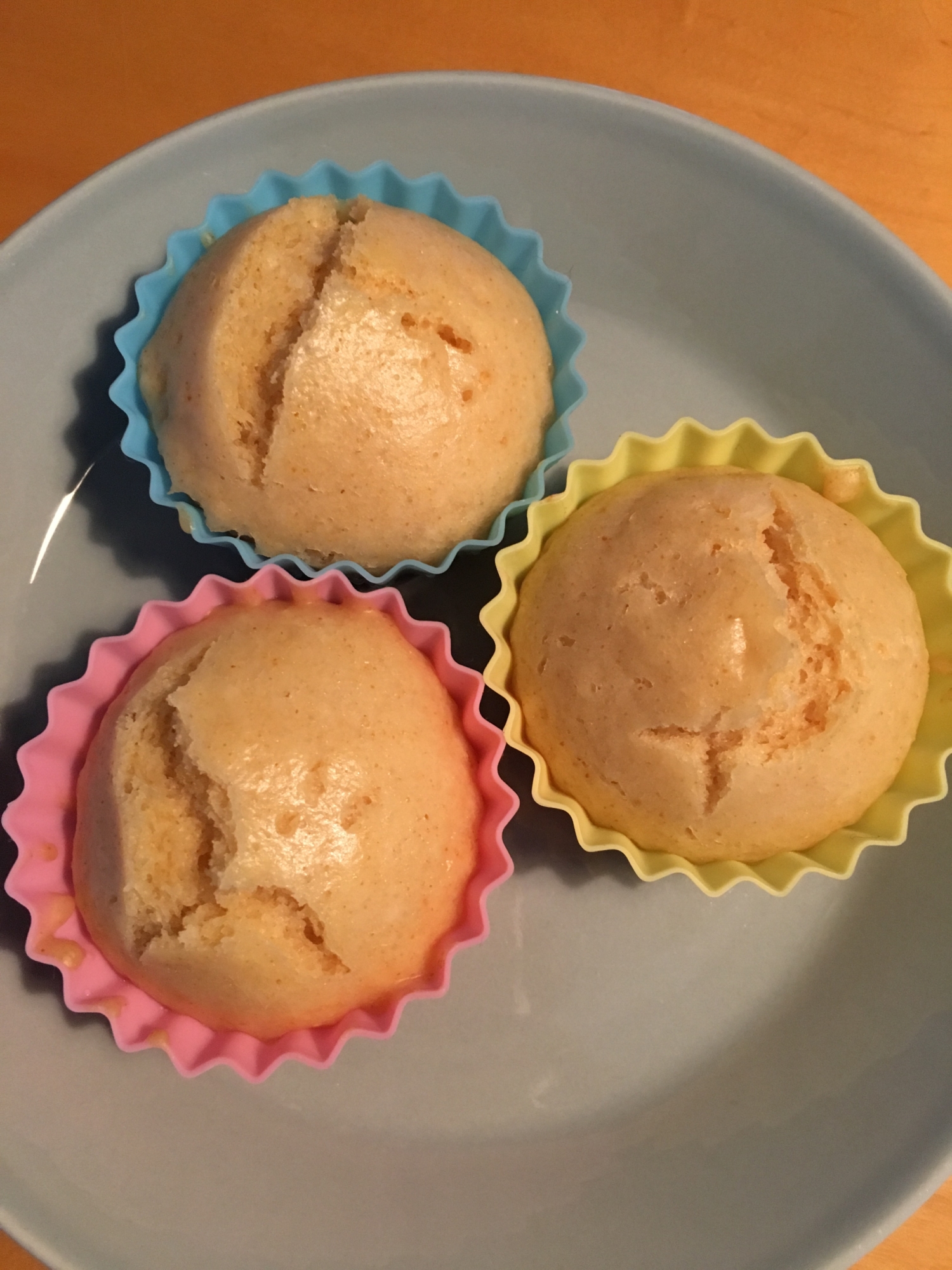 離乳食 スチームレンジで簡単蒸しパン レシピ 作り方 By ふみら 楽天レシピ