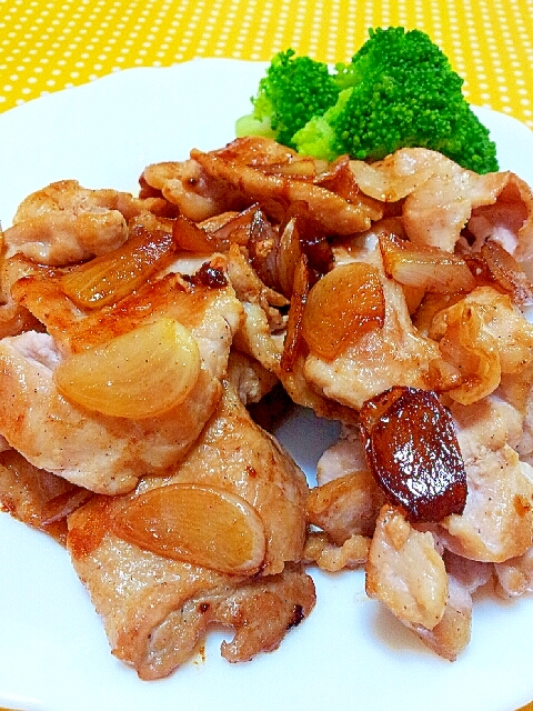 豚薄切り肉の ガーリックバター醤油炒め レシピ 作り方 By ラズベリっち 楽天レシピ