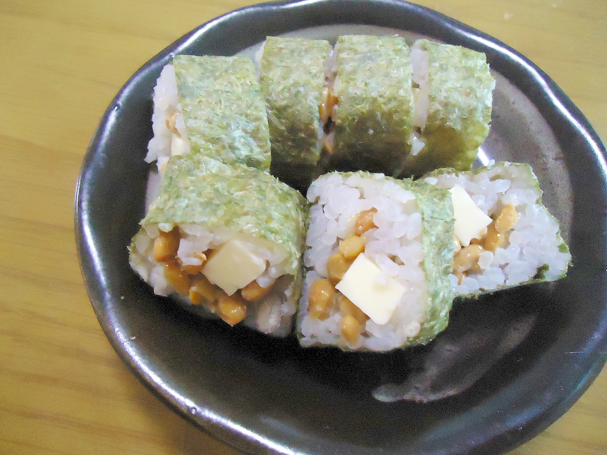 納豆チーズ巻き