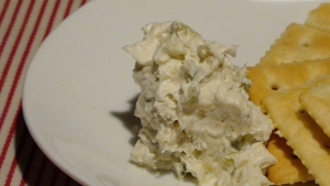 わさび漬けとクリームチーズのディップ