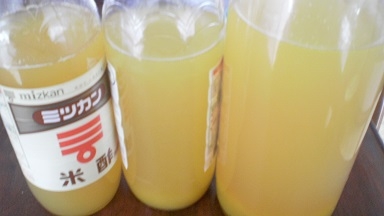 完熟スダチを簡単保存はすだち酢ですよねぇ~(^^♪