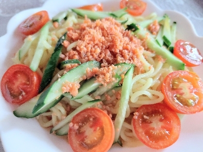 今日は暑かった！！そうめんDe冷やし中華