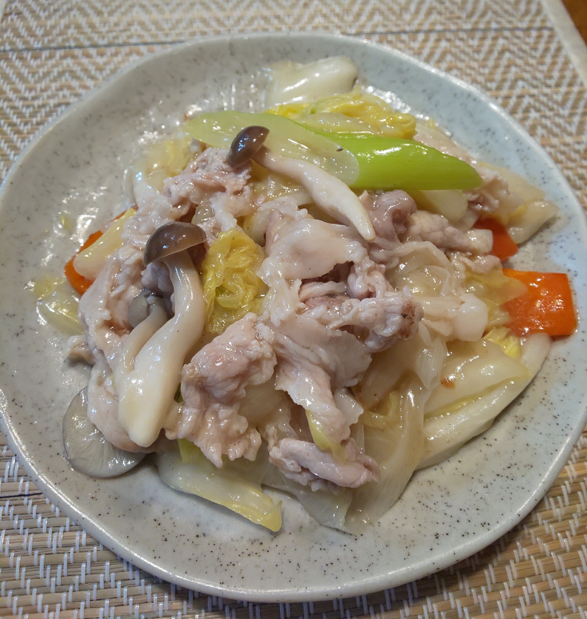 ウマ塩 豚白菜
