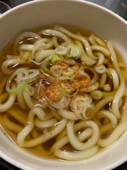 シンプル ちょこっと温うどん レシピ 作り方 By さ恵 楽天レシピ