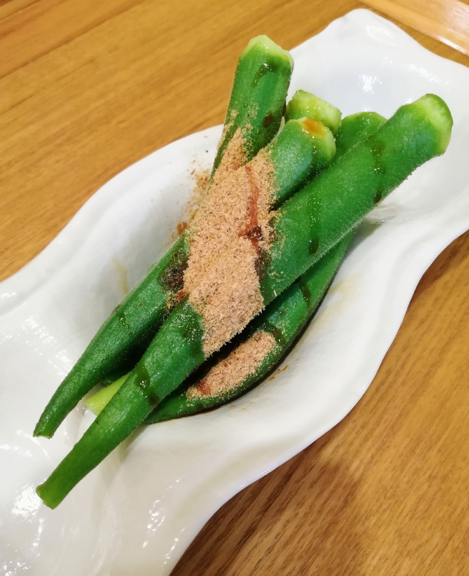 島オクラのおひたし レシピ 作り方 By Taro Skitchen 楽天レシピ