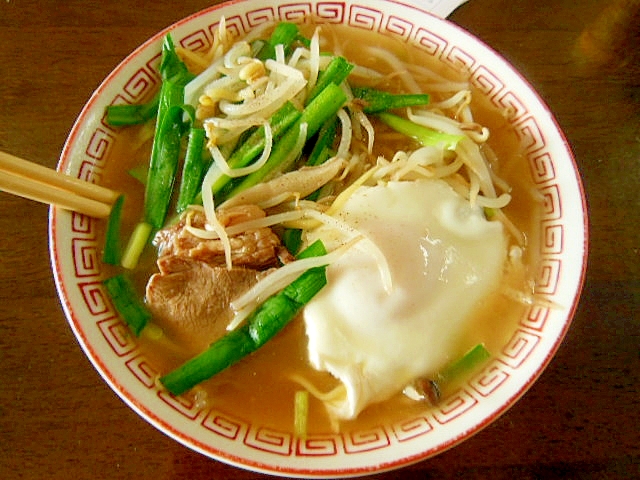 キムチ入りインスタントラーメン♪