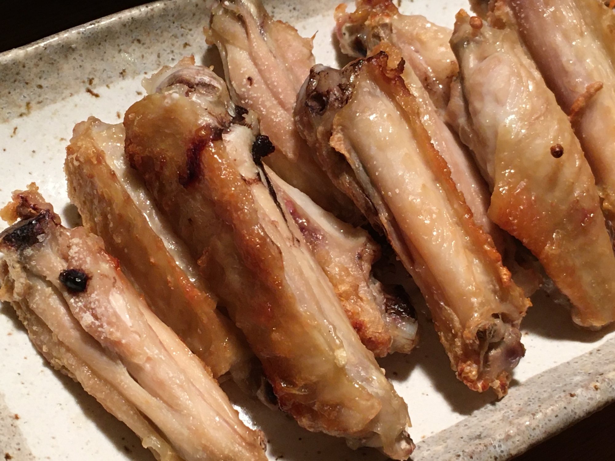 我が家の手羽中の塩焼き 魚焼きグリルで レシピ 作り方 By えだまめ大好き 楽天レシピ