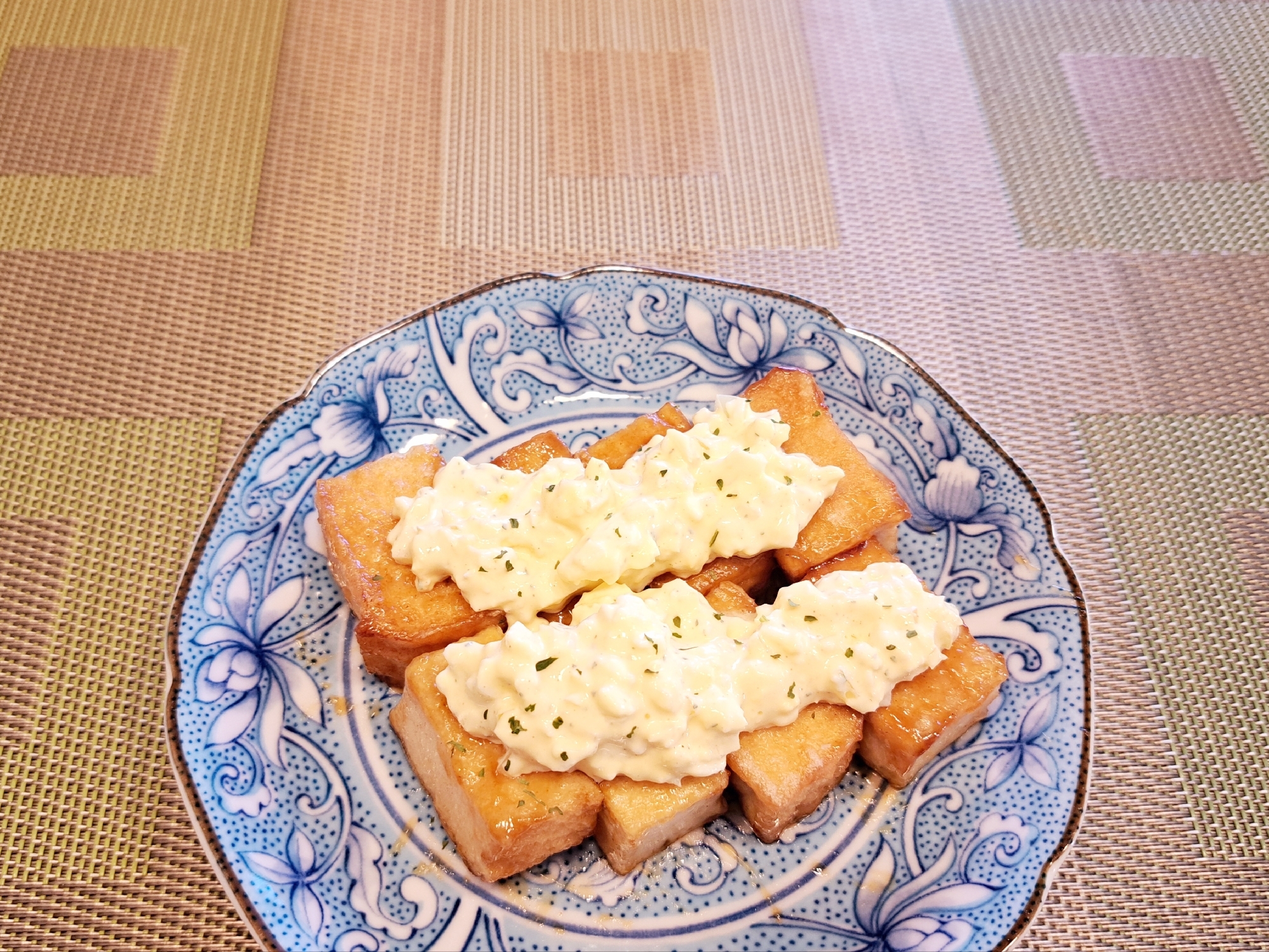 厚揚げで！簡単で美味しい！チキン南蛮風