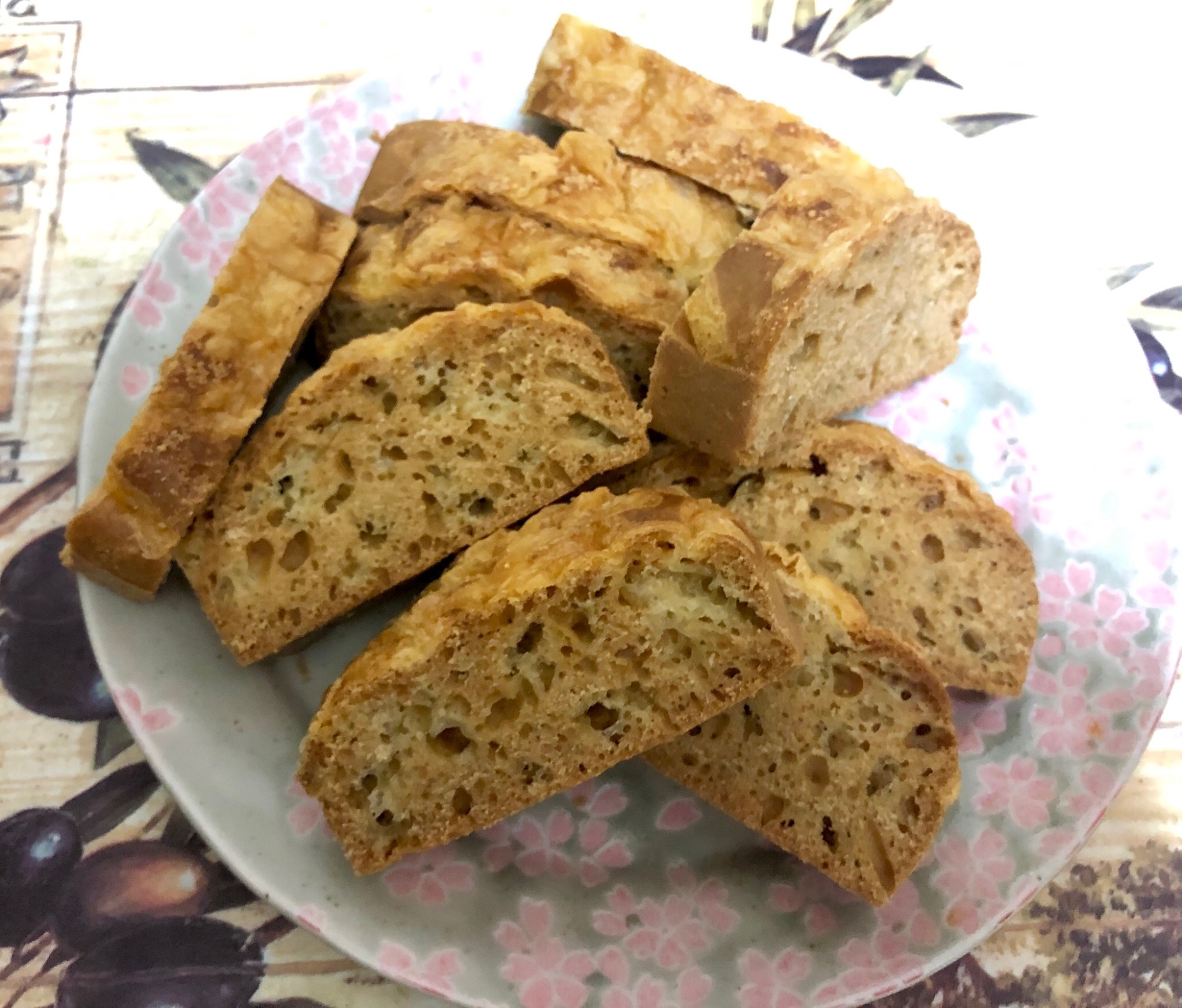 イーストなしで♪簡単チーズ堅焼きパン